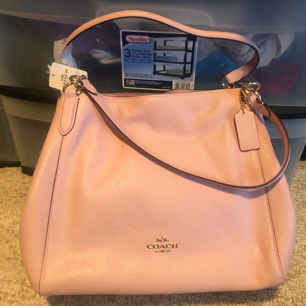 Baby pink Coach purse new